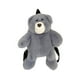 thumbnail image 2 of Mochila de oso de peluche Yinane para estudiantes adultos color gris, 2 of 8