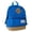 130-Blue, variant on Leather Patch Bottom Color Block Backpack Front Pocket Breathable Straps Waterproof Teen Back To School Casual Bookbag