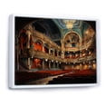 thumbnail image 2 of Designart "Curtain Call Theatres in Architecture V" Architecture Floater Framed Canvas Wall Art, 2 of 7