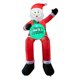thumbnail image 4 of Papá Noel inflable navideño para decoración del hogar, novedoso Papá Noel inflable iluminado con luces LED para patio, césped y jardín, adaptador para, 4 of 8