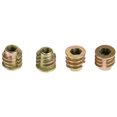 thumbnail image 4 of 50Pcs Zinc Alloy Hex Drive Head Threaded Insert for Wood Insert M4x8mm Furniture Insert Nut, 4 of 8