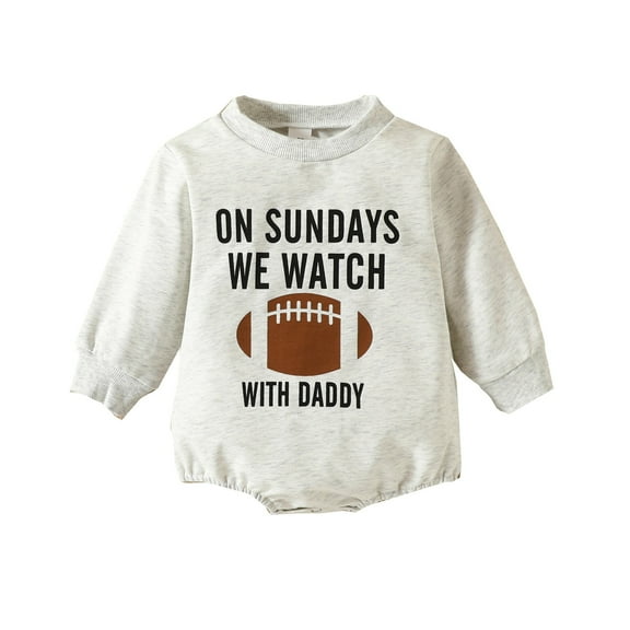 Cathalem Boy Baby Clothes Unisex-baby Organic Cotton Long-sleeve Bodysuits (Grey,12-18 Months)