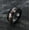 Black, variant on Men's Stainless Steel Ring with Wood Grain Inlay Arrow Design Durable Band Stylish Jewelry for Everyday Wear Perfect Gift for Him Anniversary Present