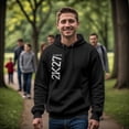 thumbnail image 4 of ThisWear Graduation Gifts Class of 2027 2K27 Graduation Premium Hoodie Sweatshirt Small Black, 4 of 7