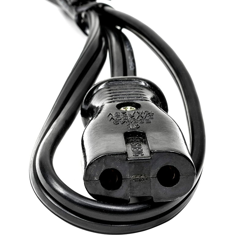 3 Ft Replacement Power Cord - Coffee Pot Replacement Part Suitable for Farberware  Percolator Cord - Electric Cord for Computer, Monitor, TV - 16 AWG Heavy  Duty 1875W 105C 15A 3 Prong Grounded, Black 