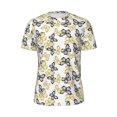 thumbnail image 6 of Rocae Golden Glitter Butterflies for Men's Mesh Quick-Dry Short Sleeve Workout T-Shirt,Mens Crew Neck Tee Lightweight Soft Classic T Shirts X-Small, 6 of 9