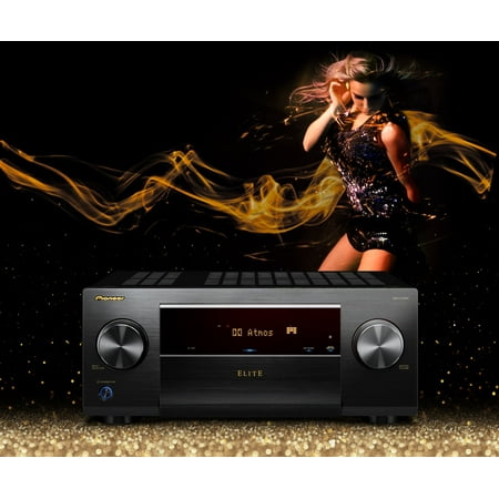 Pioneer - Elite 9.2-Ch. Bluetooth Capable with Dolby Atmos 4K Ultra HD HDR Compatible A/V Home Theater Receiver - Black