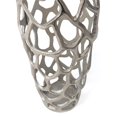 thumbnail image 4 of Gild Design House Adler 27" Silver Metal Floor Vase Small, 4 of 5