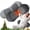 2pcs, variant on 3-in-1 Massager Lumbar Support Pillow, with Traction Vibration & Heat , Massager Relaxer for Neck, Shoulders and Back Suitable for Unisex