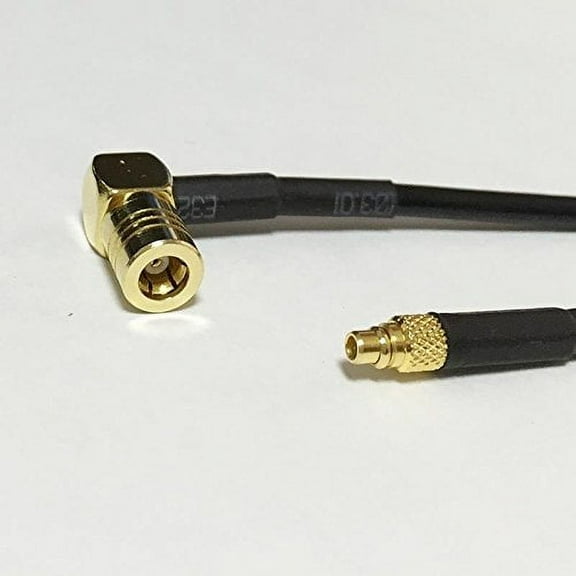 SMB female RA to MMCX male RF Jumper pigtail cable RG174 adapter 20CM 8" NEW Good Quality Fast USA Shipping
