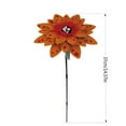 thumbnail image 2 of Daylily Flower Garden Stakes Wrought Iron Flower Lawn Decoration Spring Patio Decor Outdoor Decor, 2 of 8