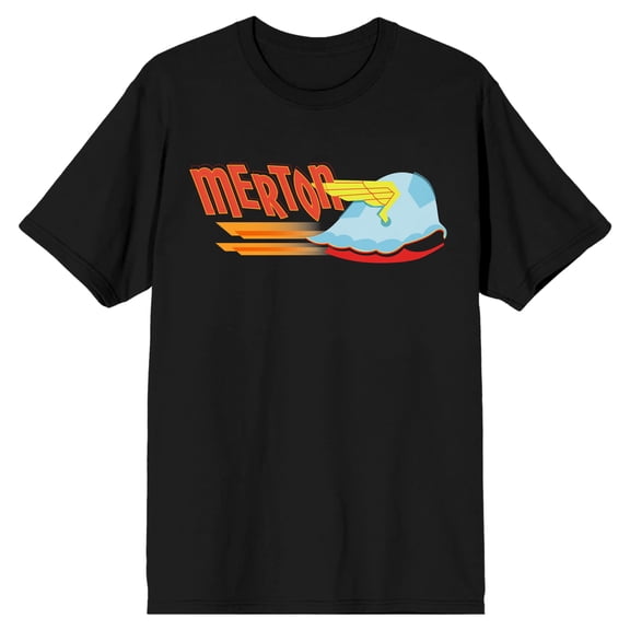 DC Comics League of Super Pets Merton the Turtle Black Graphic Tee