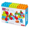 thumbnail image 6 of Mega Bloks First Builders 1-2-3 Learning Train with Big Building Blocks, Building Toys for Toddlers (50 Pieces), 6 of 6