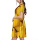 thumbnail image 2 of Balery Ripe Yellow Lemon Vestidos sueltos de manga corta para mujer, vestidos de verano 2025, vestidos casuales de corte A con vuelo., 2 of 6