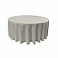 thumbnail image 3 of LA Linen TCpop132R-GrayLgtP41 Nappe en Popeline de Polyester Gris Clair - 132 Po Ronde, 3 of 4