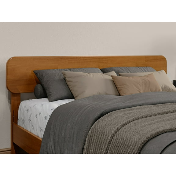 AFI, Florence Full Solid Wood Headboard, Light Toffee