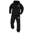 thumbnail image 5 of longantii Track Suits Mens Sweatsuits 2 Piece Set Hoodie and Sweatpants Jogging Suits for Men Casual Running Sweat Suit Sets with Side Pockets Black M, 5 of 7