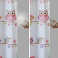 thumbnail image 2 of Mi Zone Wise Wendy Kids Blackout Curtain, Floral and Owl Print Window Panel, 1-Piece 50x84 , Multi Color, 2 of 9