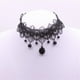 thumbnail image 1 of Collar Gargantilla de Encaje Negro Accesorios de Gótico para Mujer Muchacha, 1 of 5
