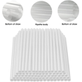 thumbnail image 5 of 300 Pcs Clear Jumbo Smoothie Boba Straws,Plastic Milkshake Disposable Wide-mouthed Large Individually Wrapped Straws(0.43" Wide X 9.45" Long), 5 of 7