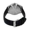 thumbnail image 4 of Casio Standard Analog Leather Strap Black Dial Solar MTS-RS100L-1AV Men's Watch, 4 of 4