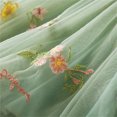 thumbnail image 7 of Virmaxy Girls Floral Sleeveless Smocked Tulle Dress with Butterfly Appliqués Princess Embroidery Party Dress for Daily and Birthday Wear,for 3-4 Years, 7 of 7