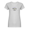 thumbnail image 2 of Unicorn Vibes Quote Shaped Tee Women's -Image by Shutterstock, 2 of 4