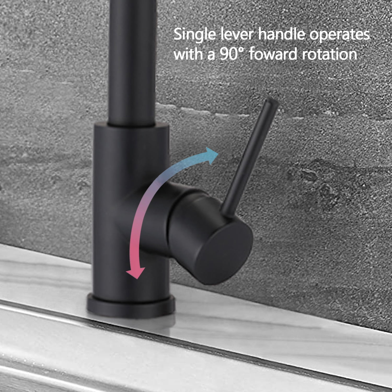 Hottest Stainless Steel Pull Down Kitchen Faucet with Soap Dispenser Matte Black