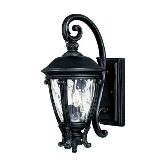 Maxim Camden VX Two Light 19-Inch Outdoor Wall Light - Black - 41424WGBK