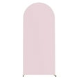 thumbnail image 4 of Cubiertas de soporte de fondo de arco, cubierta de fondo decorativa de parte superior redonda para baby shower 65cmx150cm, 4 of 9