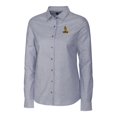 thumbnail image 2 of Women's Cutter & Buck Charcoal Northern Arizona Lumberjacks Oxford Stretch Long Sleeve Button-Up Shirt, 2 of 3