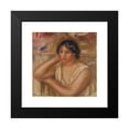 thumbnail image 2 of Pierre-Auguste Renoir 12x12 Black Modern Framed Museum Art Print Titled - Portrait of Gabrielle, 2 of 5