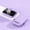 Purple, variant on 10000mAh Portable Power Bank, Built-in Cables,with LED Display Compatible for iPhone,Android Cell Phone,Rosered