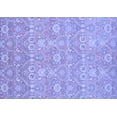thumbnail image 1 of Ahgly Company Indoor Rectangle Oriental Blue Modern Area Rugs, 2' x 5', 1 of 4