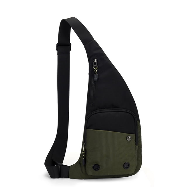 Bolso de pecho de tela de nailon para montar en el hombro