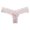 Pink, variant on opolski Women Panties Floral Lace Seamless Bow Decor Low Waist Thin Quick Dry Soft Breathable Anti-septic Elastic Lady Underpants Brief