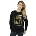 thumbnail image 2 of DC Comics Womens Shazam Gold Text Sweatshirt, 2 of 3