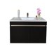 thumbnail image 2 of Gabinete DECOMOBIL PARA Baño Flotante Negro Mate/Encino Polar, 2 of 5