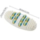 thumbnail image 3 of Foot Roller Massager Pad for Pain Relief Therapeutics Reflexology Mat for Office/Home Use, 3 of 5