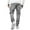 Gray##1, variant on jsaierl Men's Solid Color Pencil Pants Casual Stretch Slim Fit Sweatpants Fashion Jogger Trousers with Multi Pockets