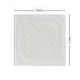 thumbnail image 2 of R74 - Coronado Foam Glue-up Ceiling Tile in Dove White (129.6 Sq.ft / Pack) - 48 Pieces, 2 of 3