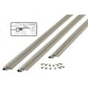 M-D Building Products 01677 36 in. x 84 in. Bronze Flat-design Aluminum and Vinyl Screw-on Top and Sides Door Seal Kit