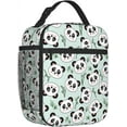 thumbnail image 2 of Panda Lunch Bag For Women Men Insulated Lunch Box Portable Lunch Tote Bag,Reusable Leakproof Thermal Cooler Sack Food Handbags Case High Capacity For Work School Travel Picnic, 2 of 6