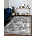thumbnail image 2 of Unique Loom 3134093 8 x 10 ft. Salle Garnier Sofia Rectangular Rug, Gray, 2 of 5