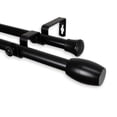 thumbnail image 2 of Central Design 4729-485 0.812 in. Dia. Julie Double Curtain Rod, Satin Nickel - 48-84 in., 2 of 4
