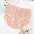 thumbnail image 3 of Bigersell Crotchless Panties Clearance No Panty Line Underwear Women Seamless Panty Style P-419 Polyester Cheeky Panties Thongs Briefs High Waist Women's Bikini Panties Pink One Size, 3 of 3