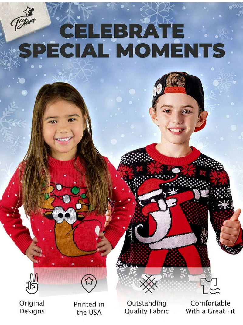 Tstars - Merry Swishmas Basketball Christmas Ugly Sweater Youth Kids  Sweatshirt Small Black - Walmart.com, image size:800x1067