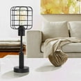 thumbnail image 2 of Oumilen Modern 3.9" 1-Light Bedside Lamps Table Lamps with Black, 2 of 2