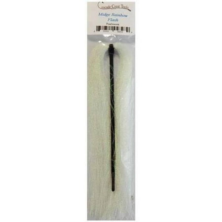Cascade Crest Midge Rainbow Flash, Black