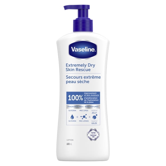 Vaseline Body Lotion Extremely Dry Skin Rescue 600ml
